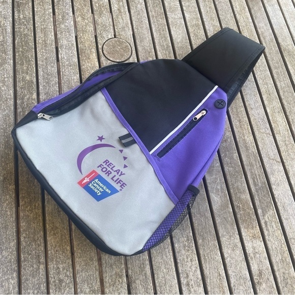 NWT Relay for Life Sling Bag – American Cancer Society 🎗️ - Picture 3 of 14